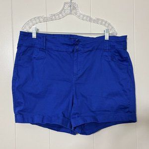Torrid Womens Blue Shorts Size 22 (38x4.5) EUC
